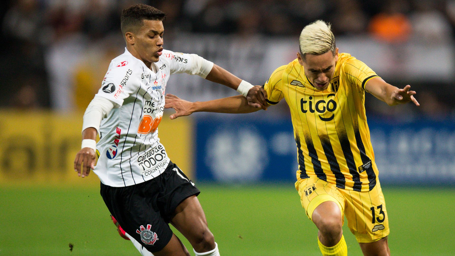 Pedrinho Guillermo Benítez Corinthians Guaraní Asunción Libertadores 12 02 2020