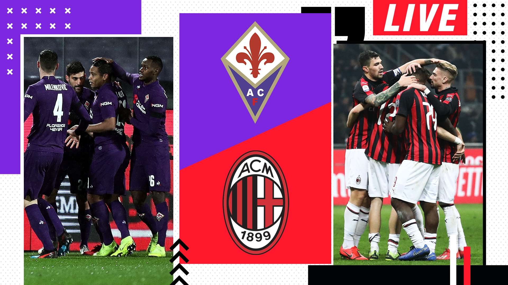 DIRETTA Fiorentina-Milan