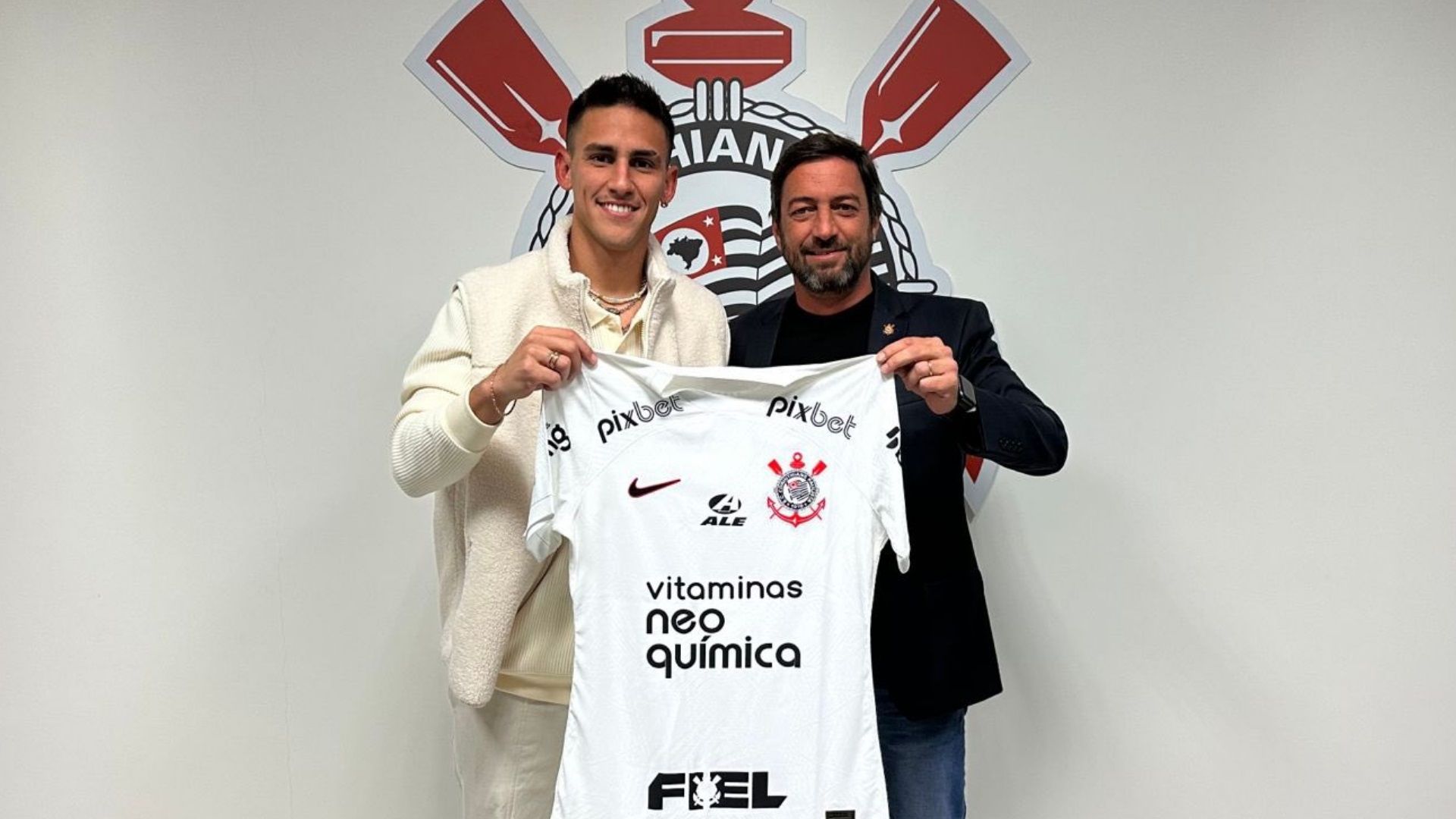Matias Rojas apresentação Corinthians, 2023