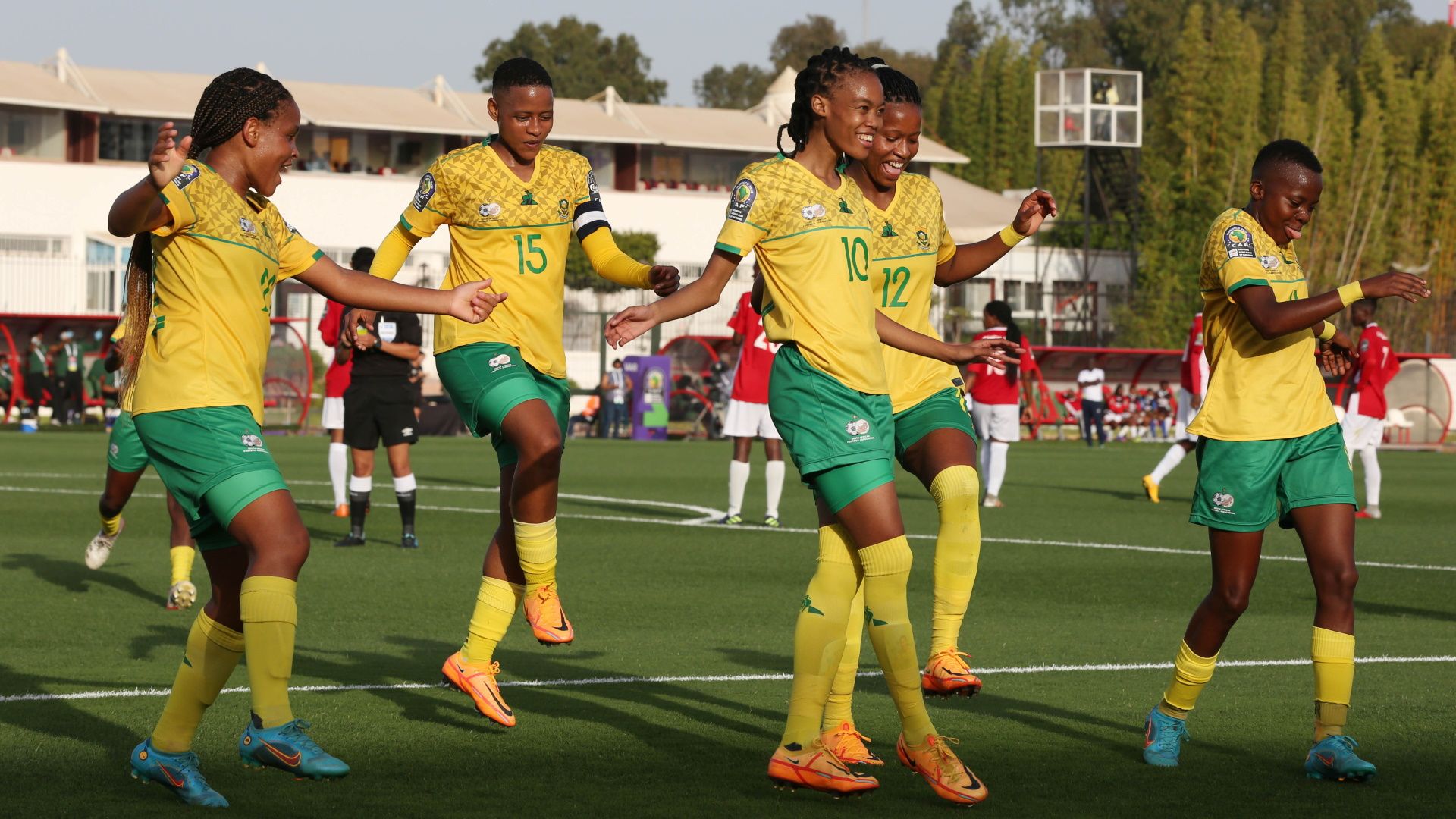 Linda Motlhalo, Refiloe Jane, Thembi Kgatlana, Banyana Banyana vs Burundi, July 2022