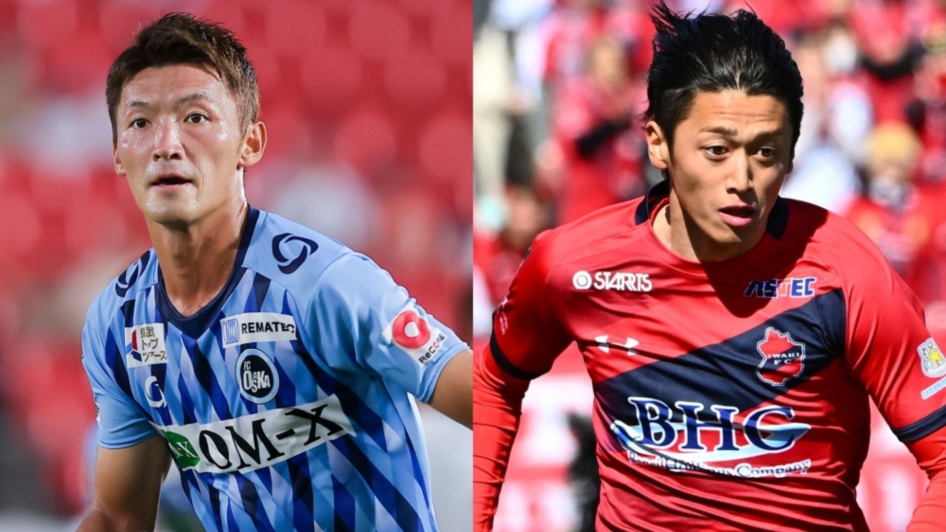 Shunsuke TACHINO FC Osaka Jun NISHIKAWA Iwaki