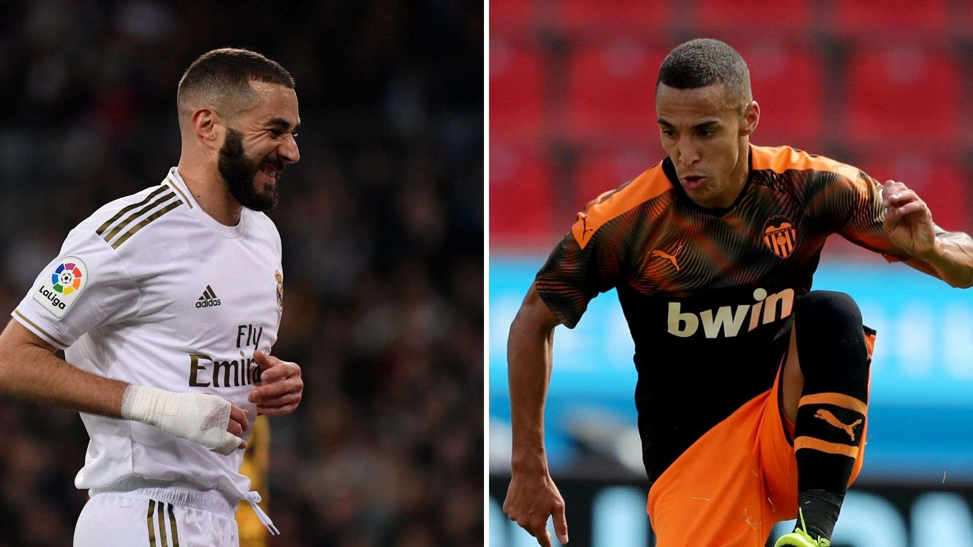 Benzema y Rodrigo, Real Madrid-Valencia