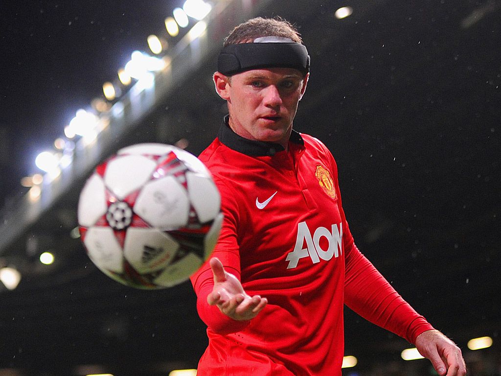 Wayne Rooney Manchester United Leverkusen Champions League 09172013