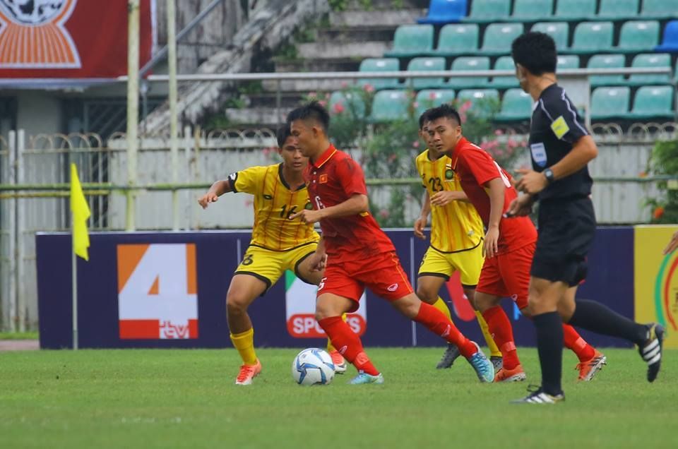 U18 Việt Nam U18 Brunei U18 AFF Cup 2017