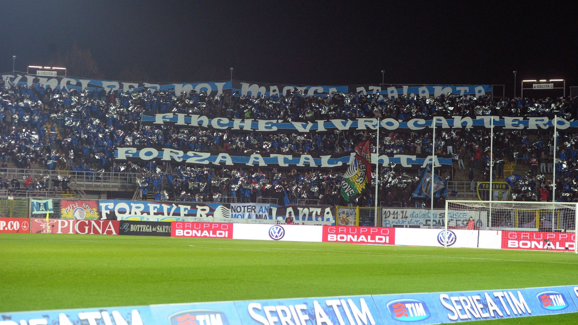 Atalanta fans, Serie A, 22112014