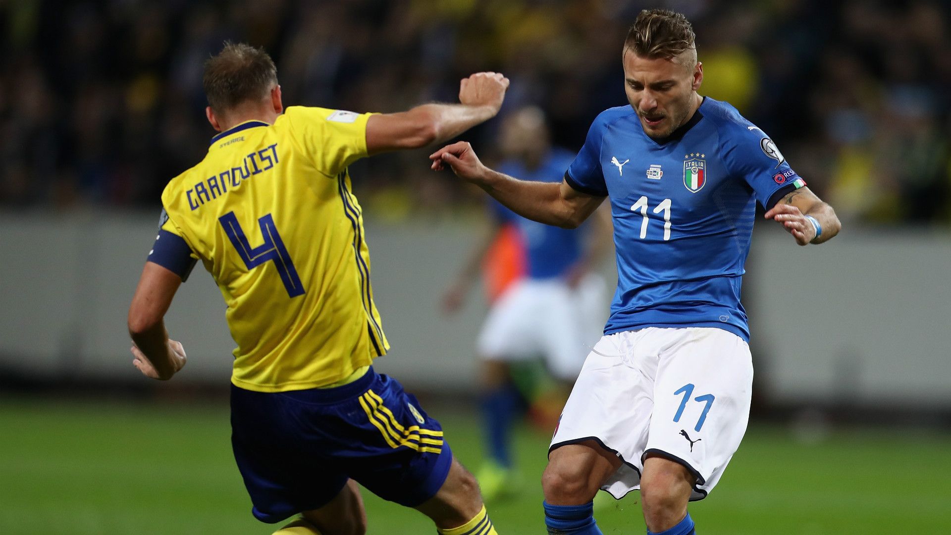 Sweden Italy Granqvist Immobile