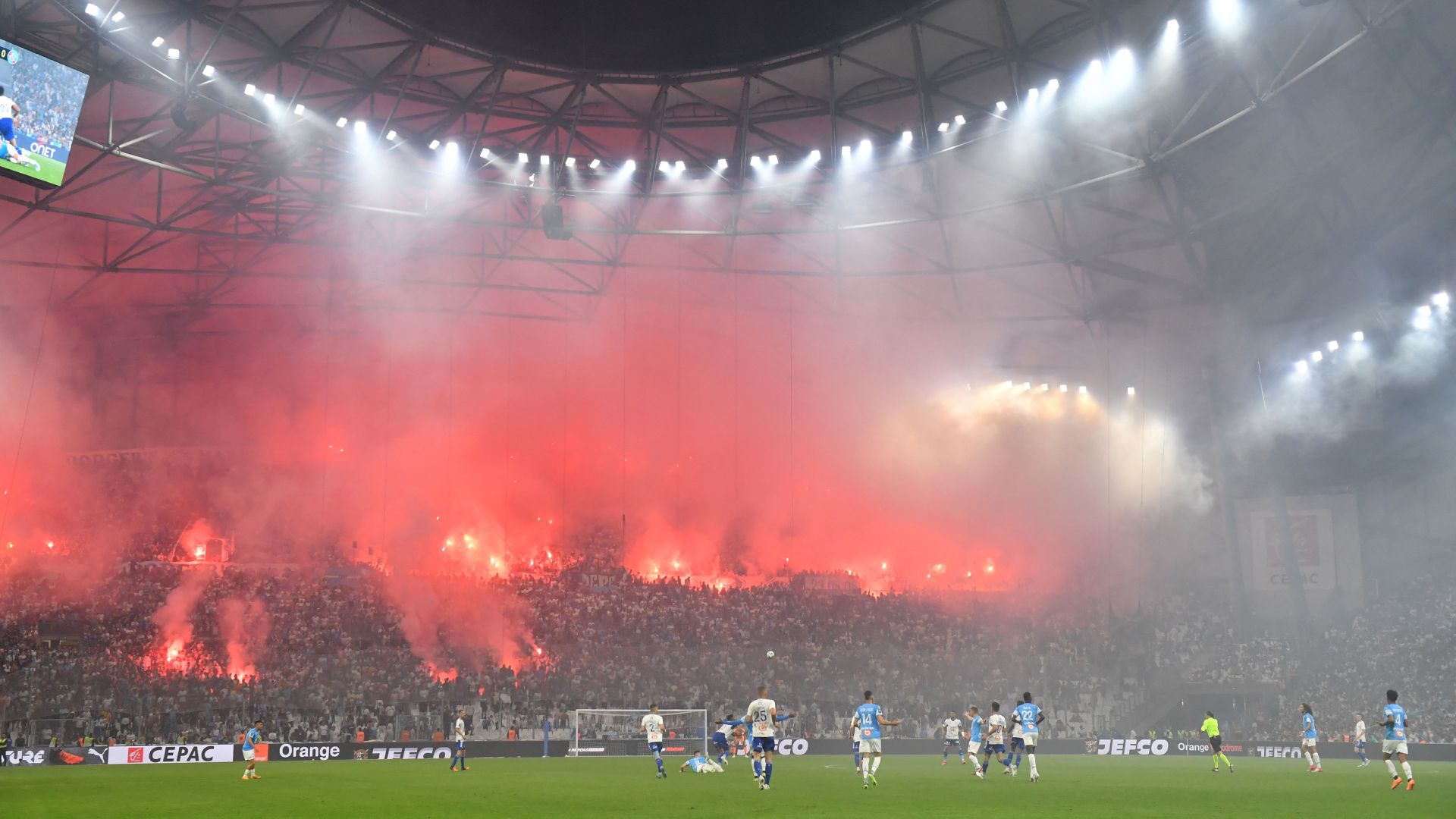 OM Stade Vélodrome supporters spectateurs affluence