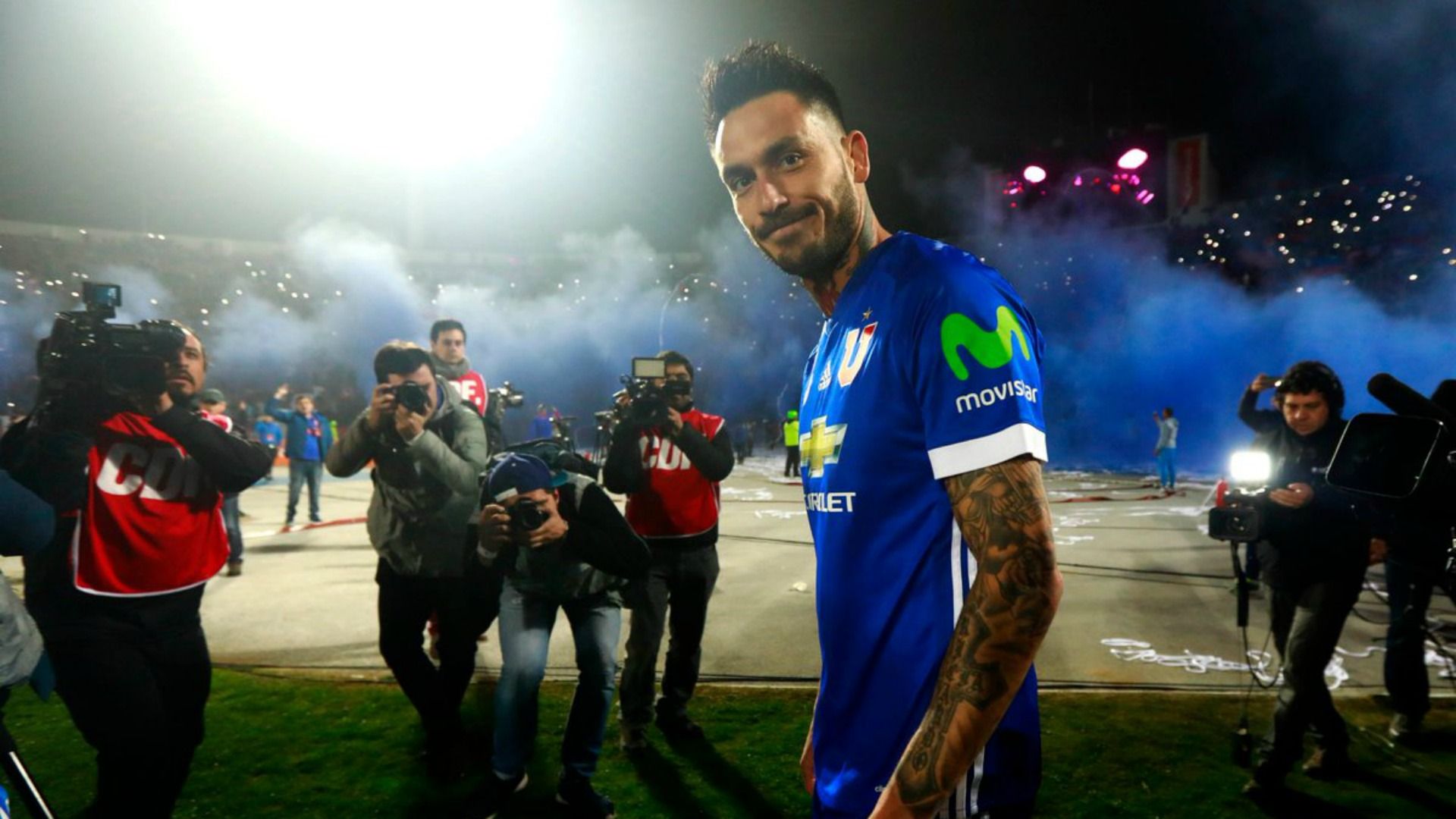 Mauricio Pinilla 040817 Universidad de Chile Temuco