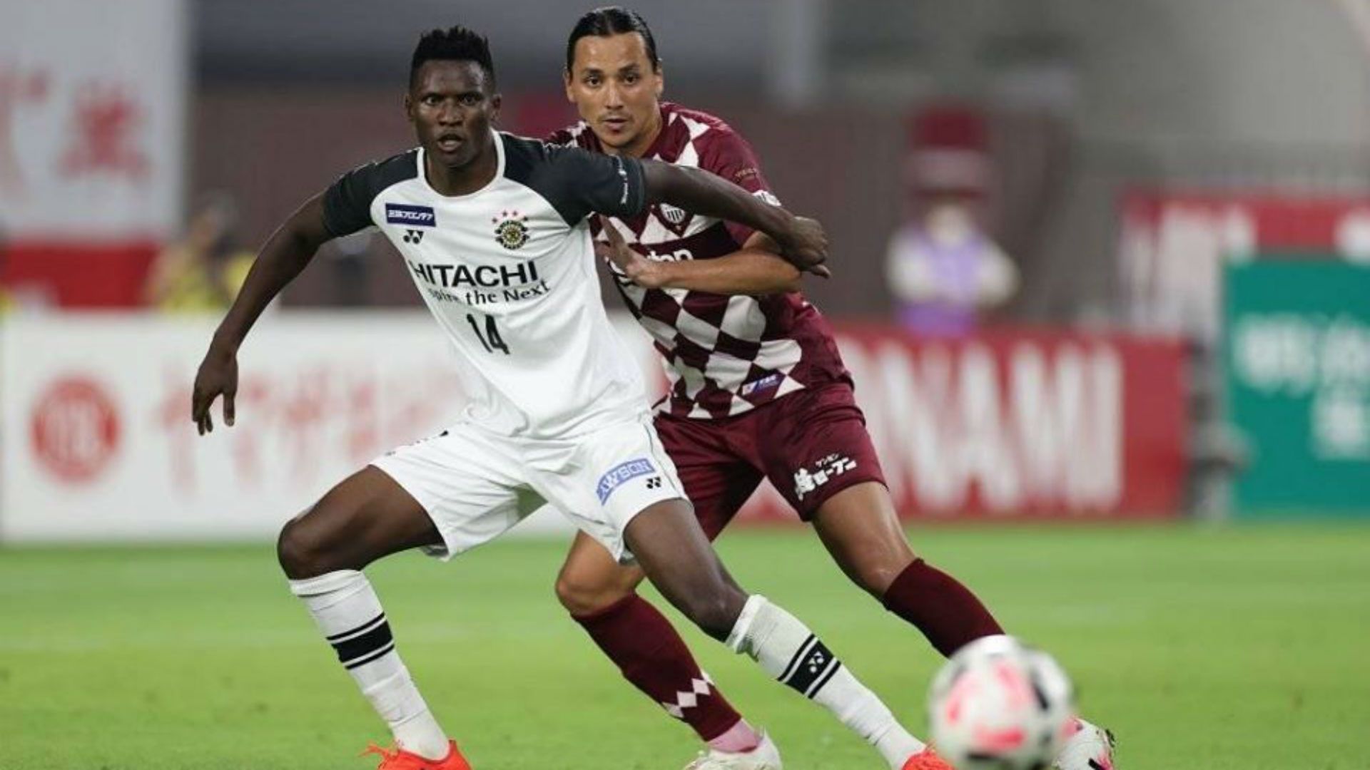 Michael Olunga of Kashiwa Reysol.