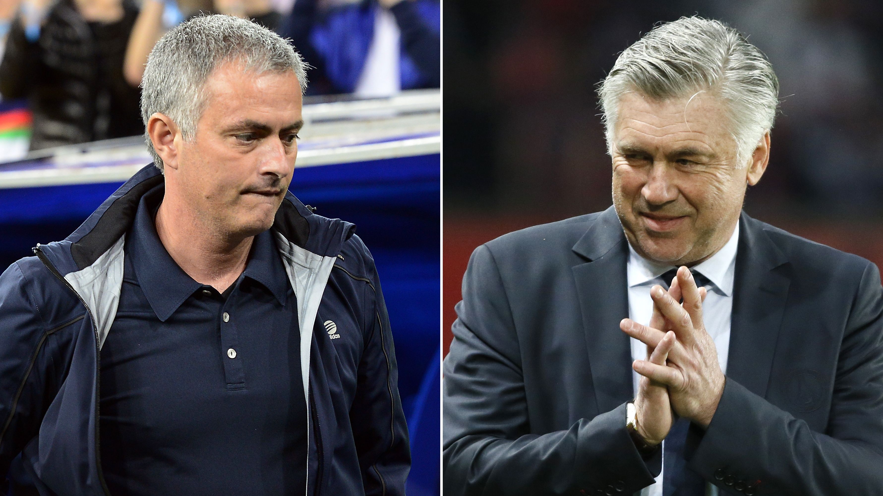 Jose Mourinho , Carlo Ancelotti
