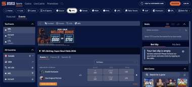 sports interaction roc nfl betting