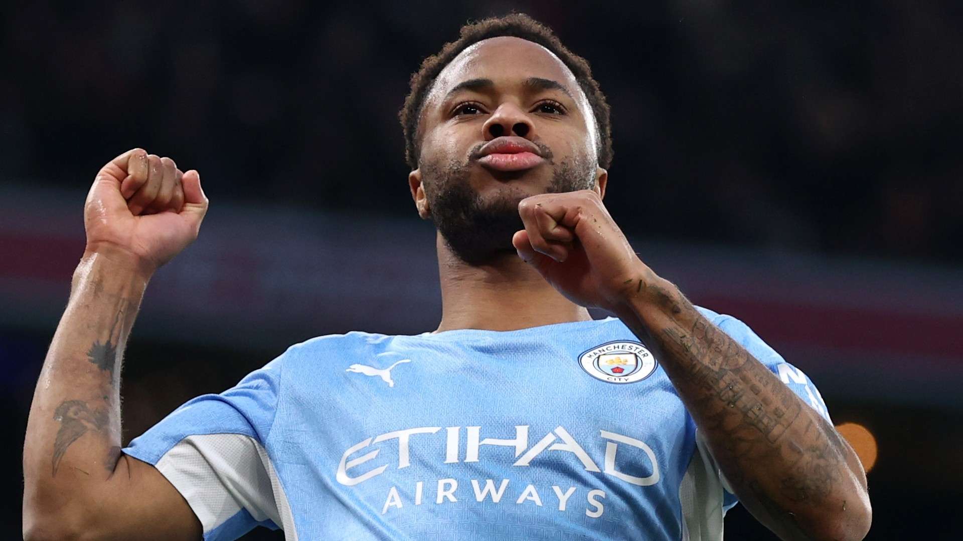 Raheem Sterling Manchester City 2021-22