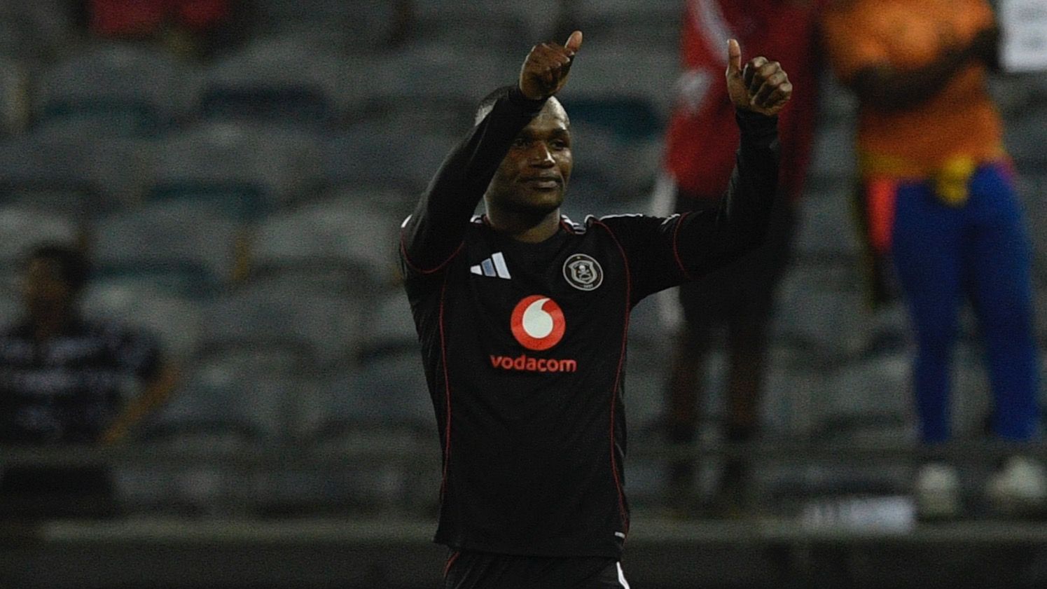 Kamogelo Sebelebele of Orlando Pirates