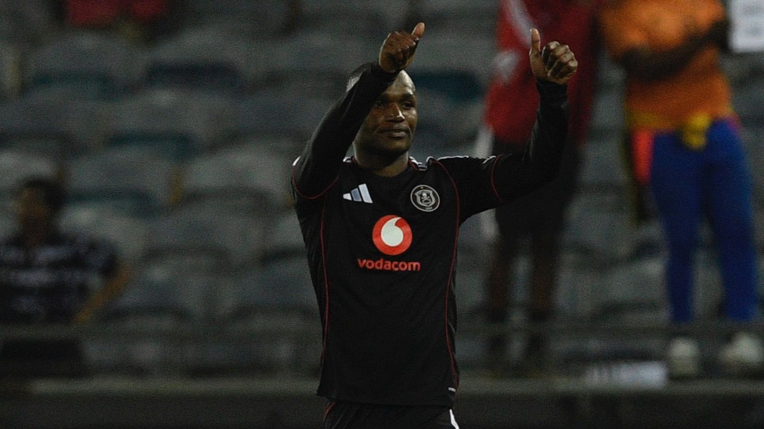 Kamogelo Sebelebele of Orlando Pirates