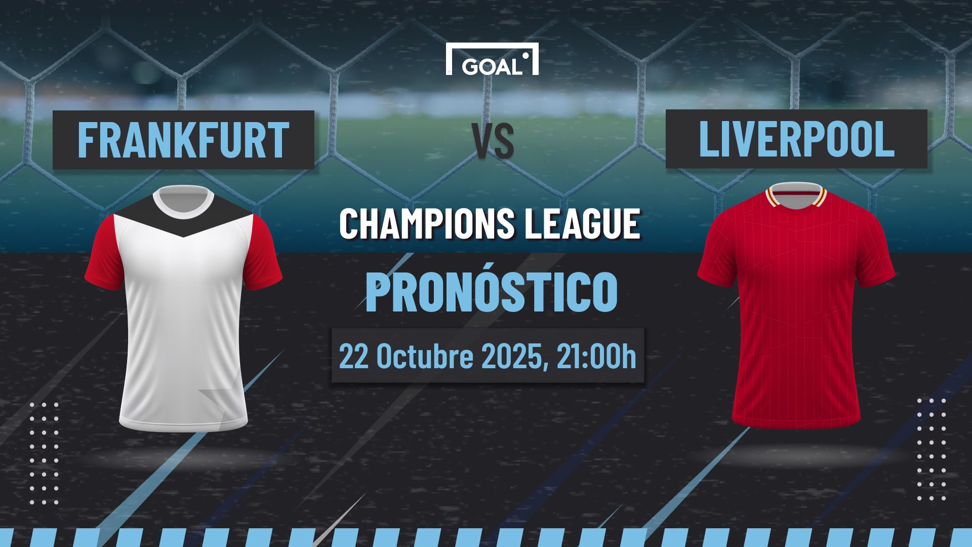 Frankfurt vs Liverpool Pronóstico y Apuestas Champions League | 22/10/25
