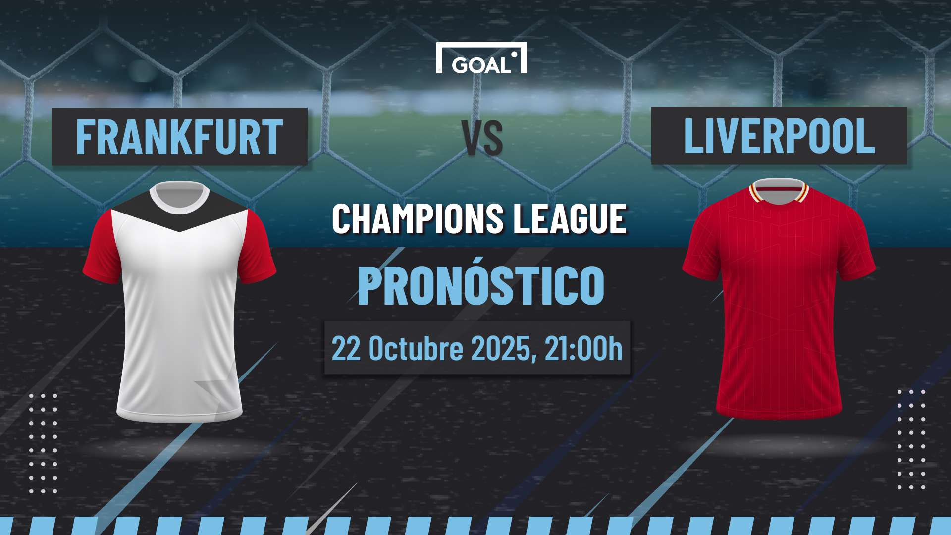 Frankfurt vs Liverpool Pronóstico y Apuestas Champions League | 22/10/25