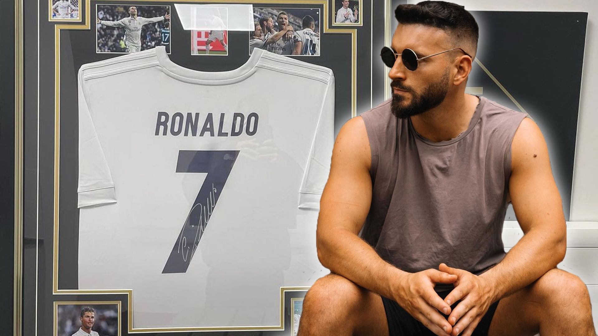 Ronaldo Messi Autograph