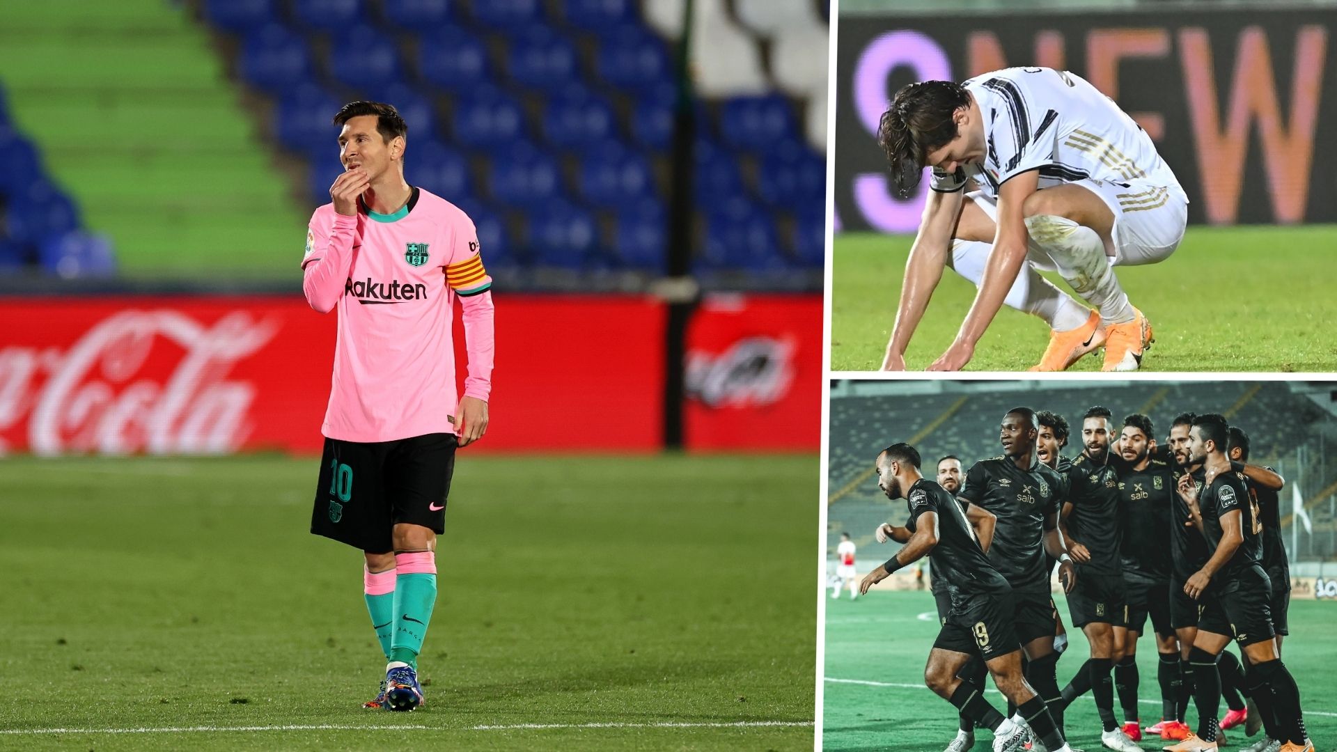 برشلونة، يوفنتوس، الأهلي