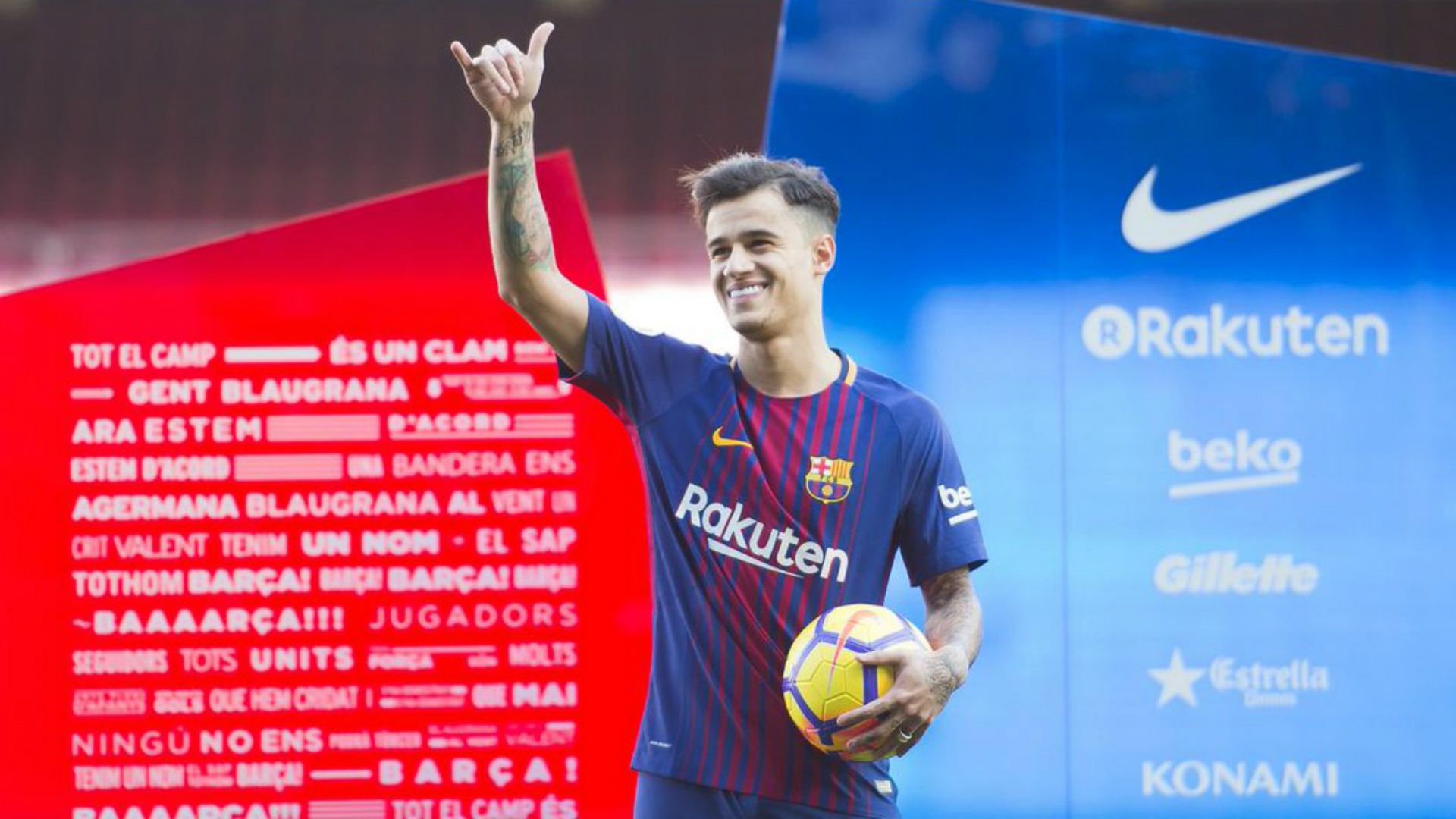 Coutinho I Barcelona I 08 08 17