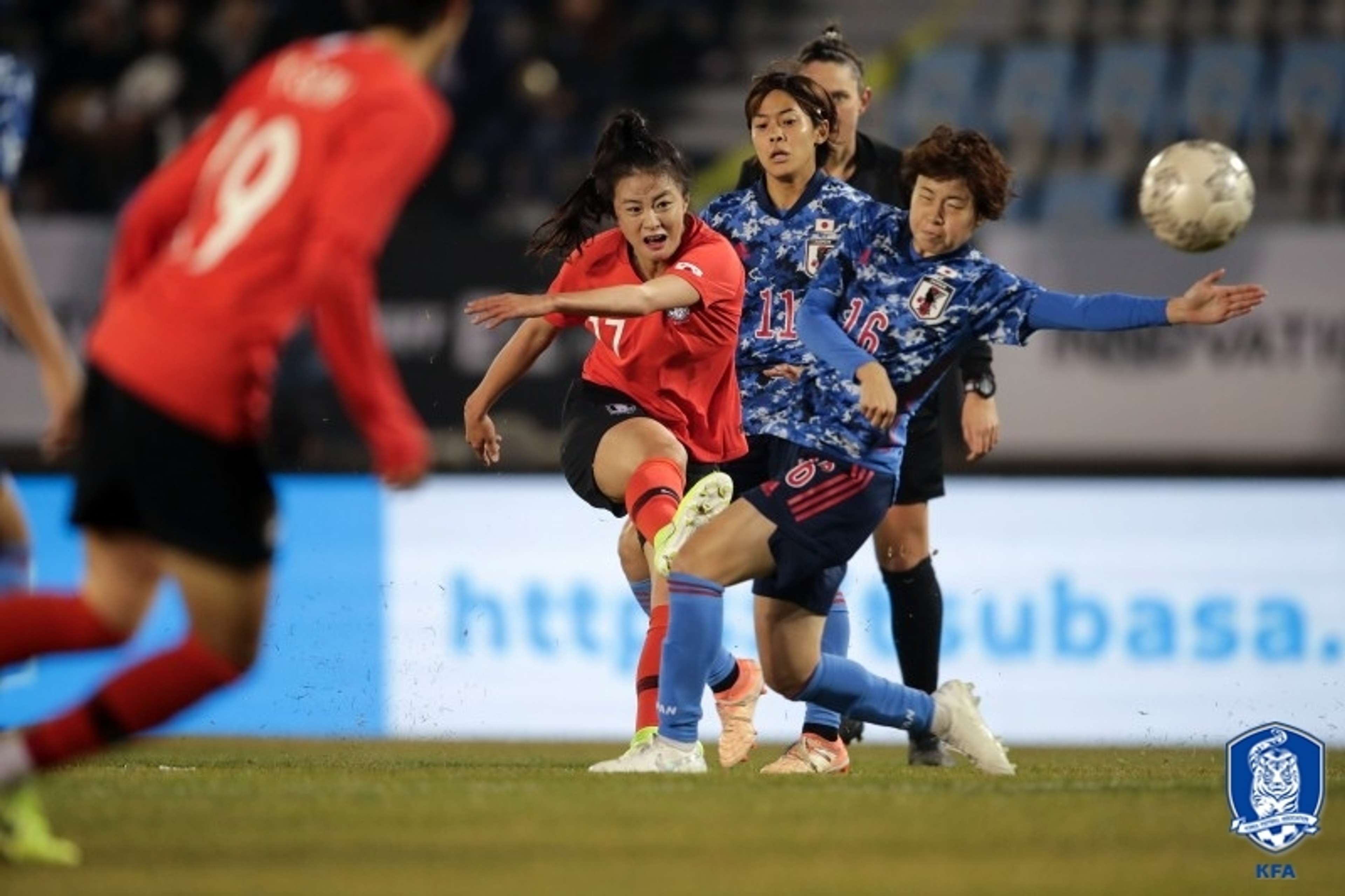 한국 일본 여자축구