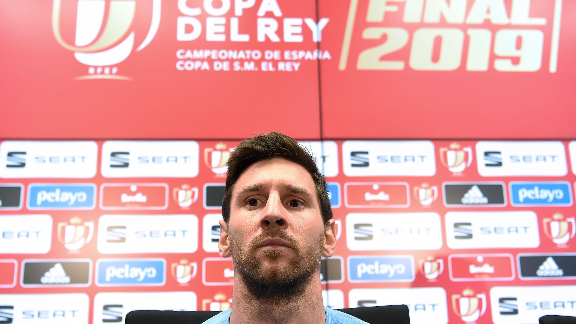 Messi Piqué rueda prensa Barcelona