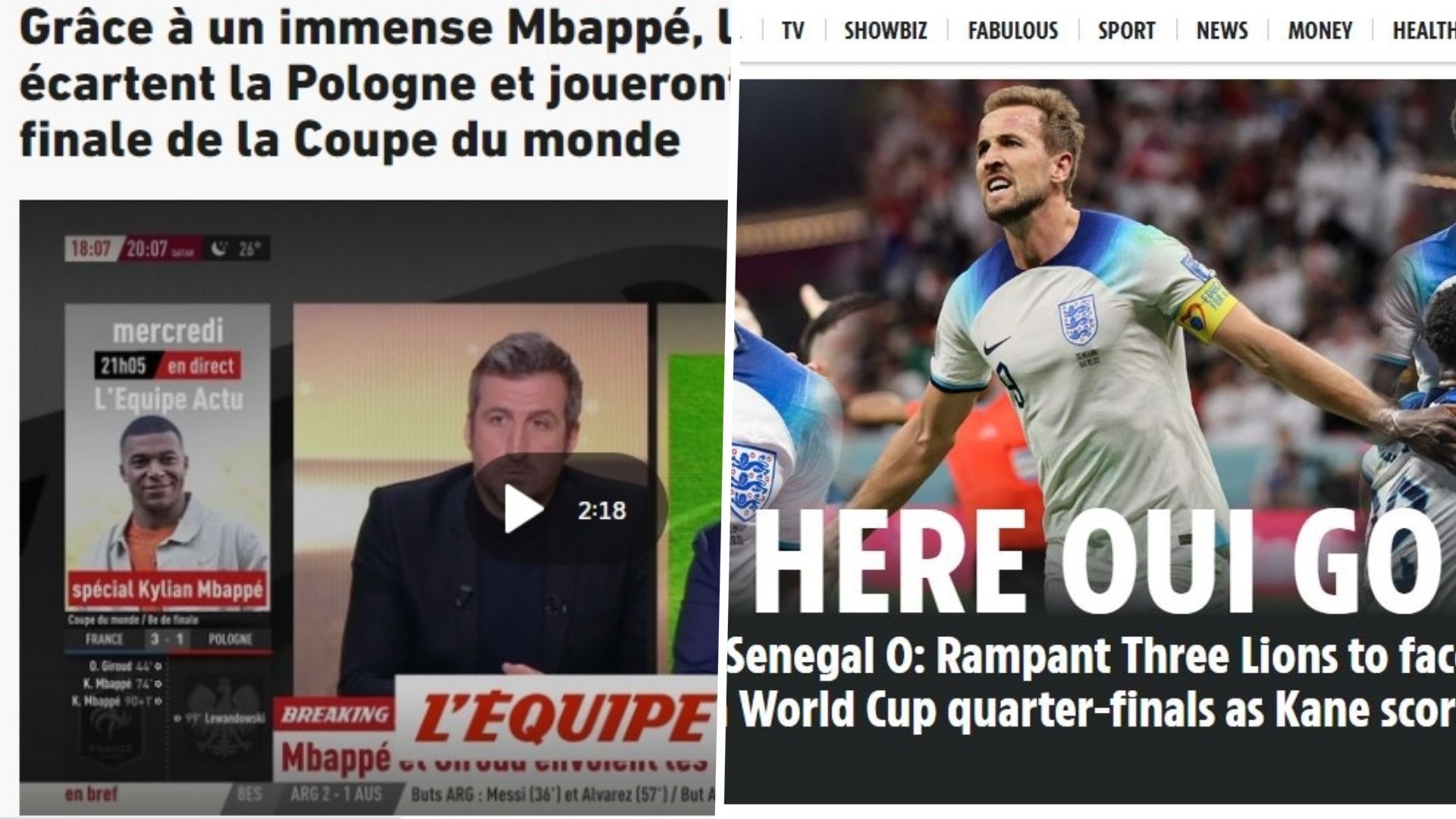 l'equipe, The Sun GFX