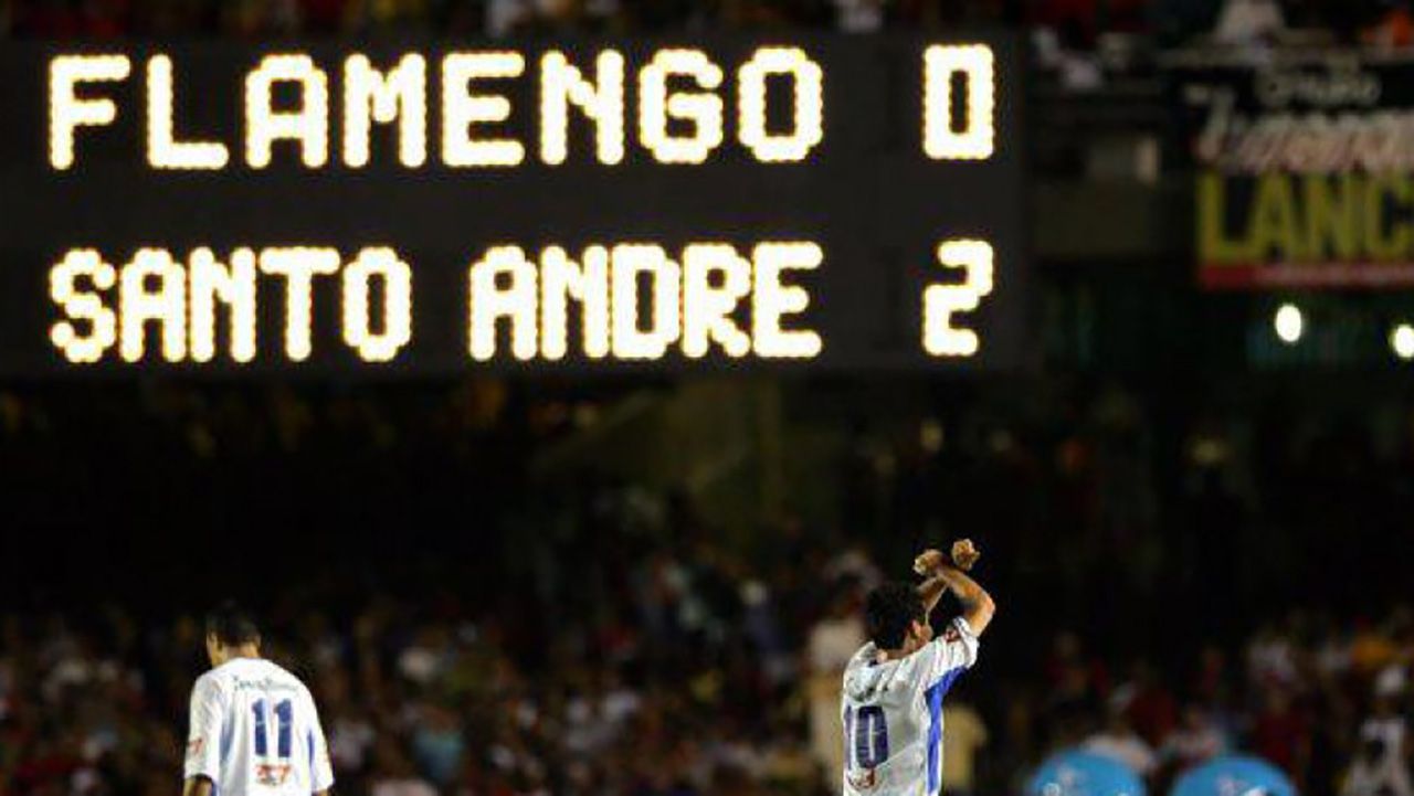 Santo André Flamengo Copa do Brasil 2004