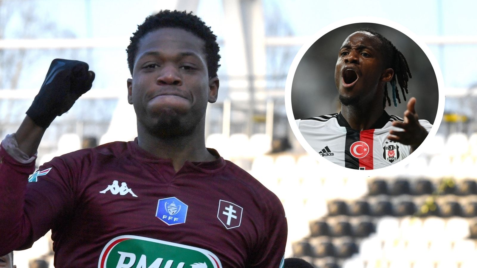 Aaron Leya Iseka Michy Batshuayi GFX