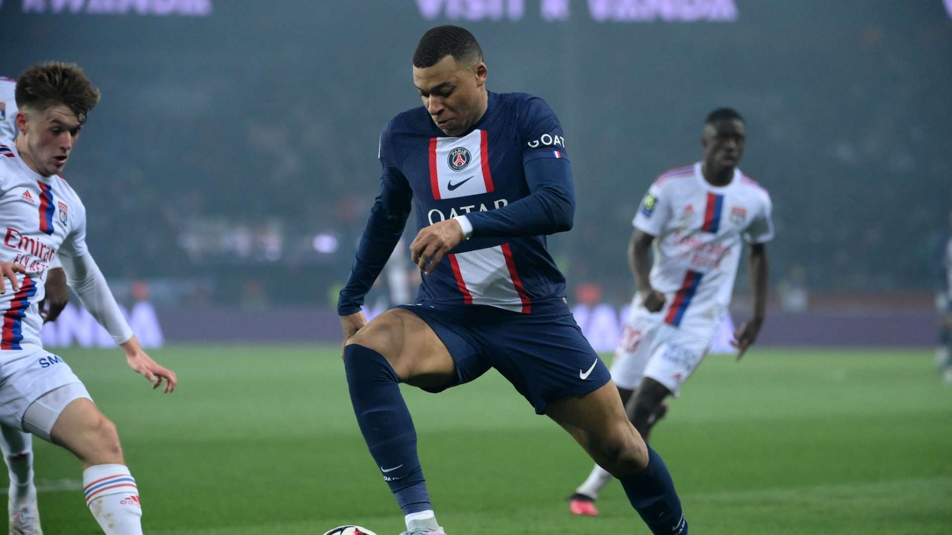 Kylian Mbappé PSG Lyon
