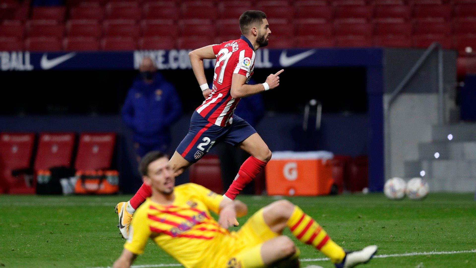 Carrasco Atletico Madrid Barcelona