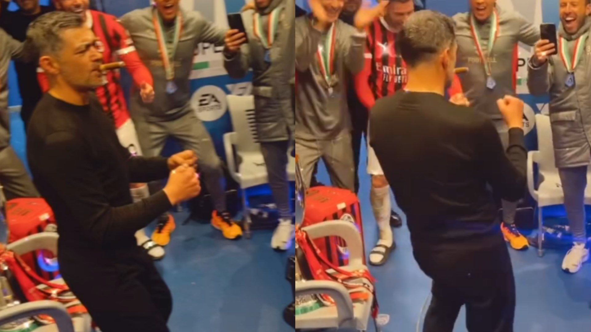 Sergio Conceicao sigaro