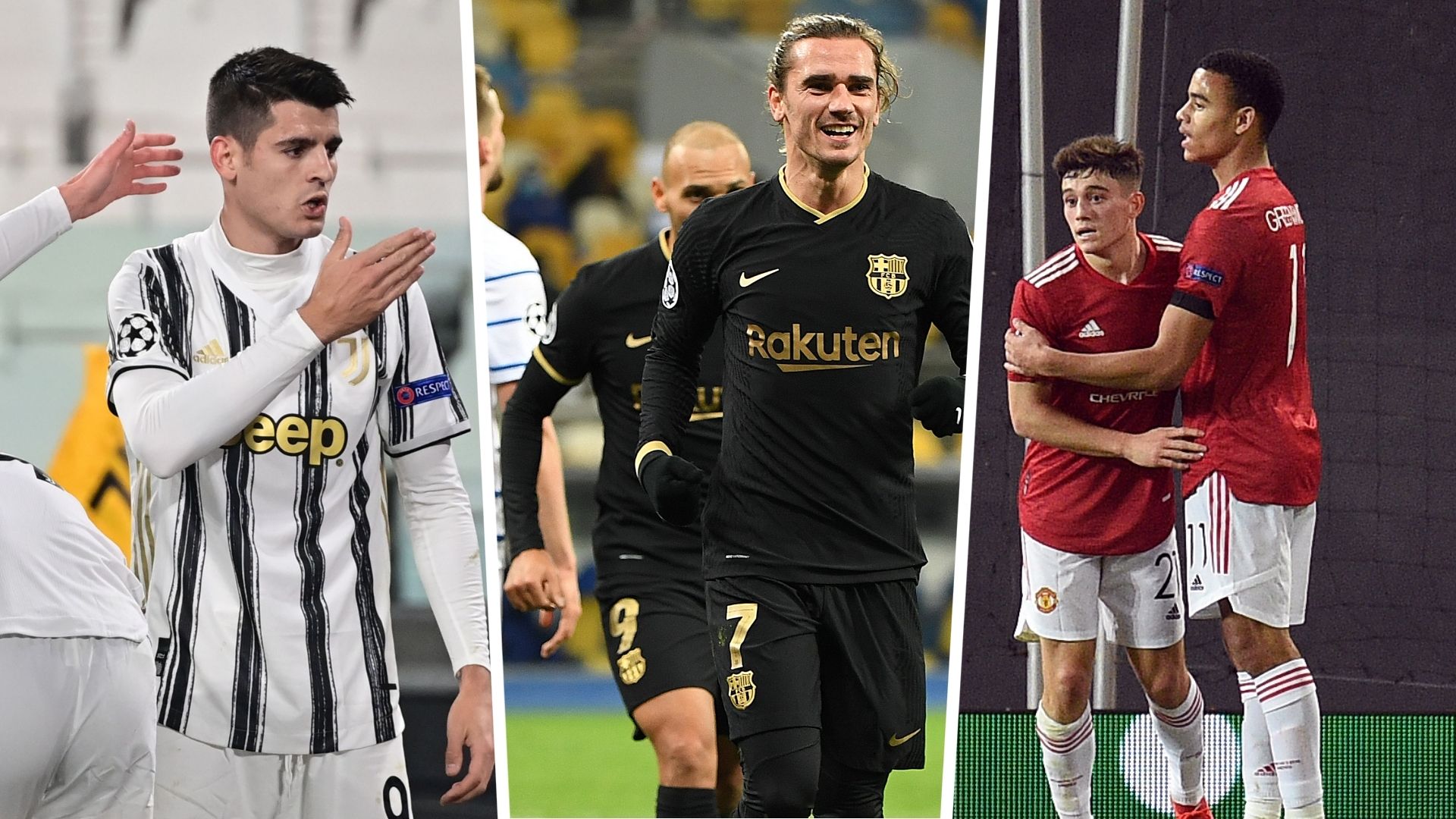 Barcelona, man utd, juventus