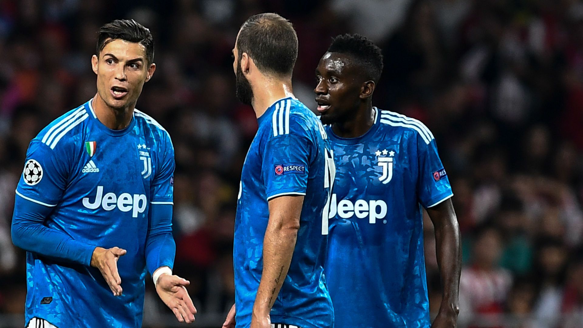 Cristiano Ronaldo Gonzalo Higuain Blaise Matuidi Atletico Madrid Juventus