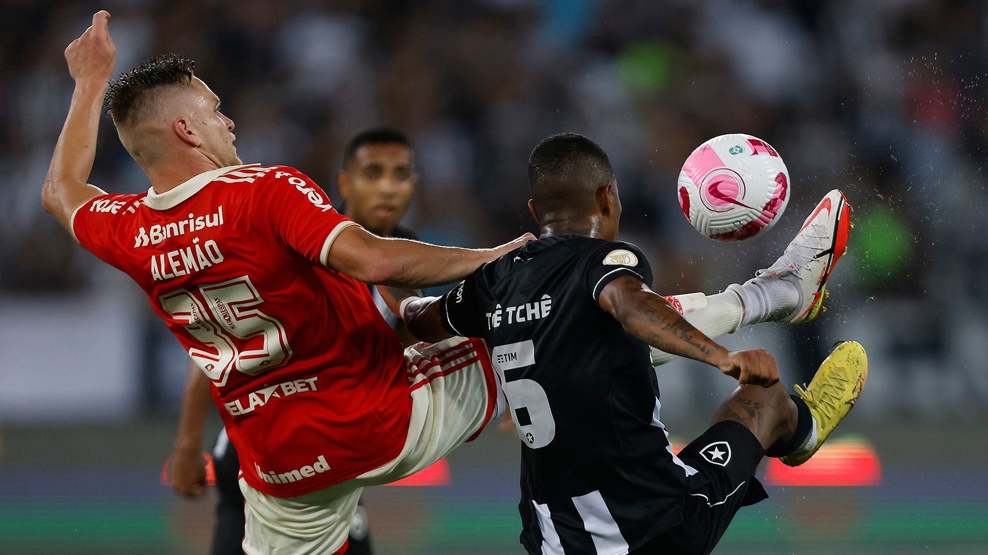 Alemão, Tchê-Tchê, Botafogo x Internacional