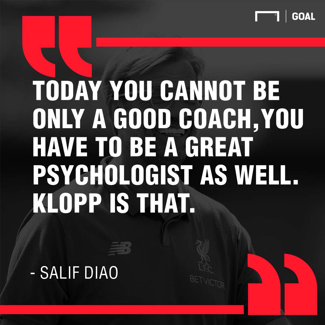 Salif Diao on Jurgen Klopp