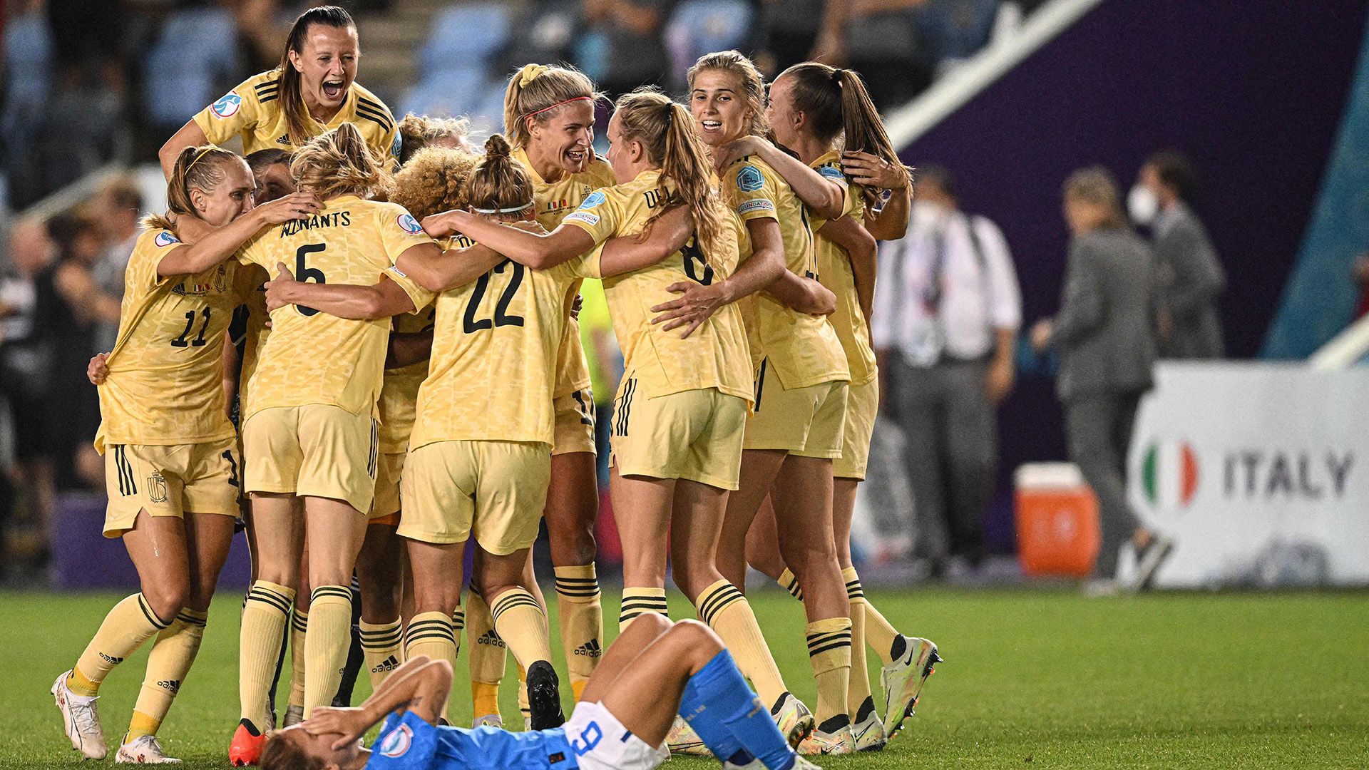 Belgium Italy Euro 2022