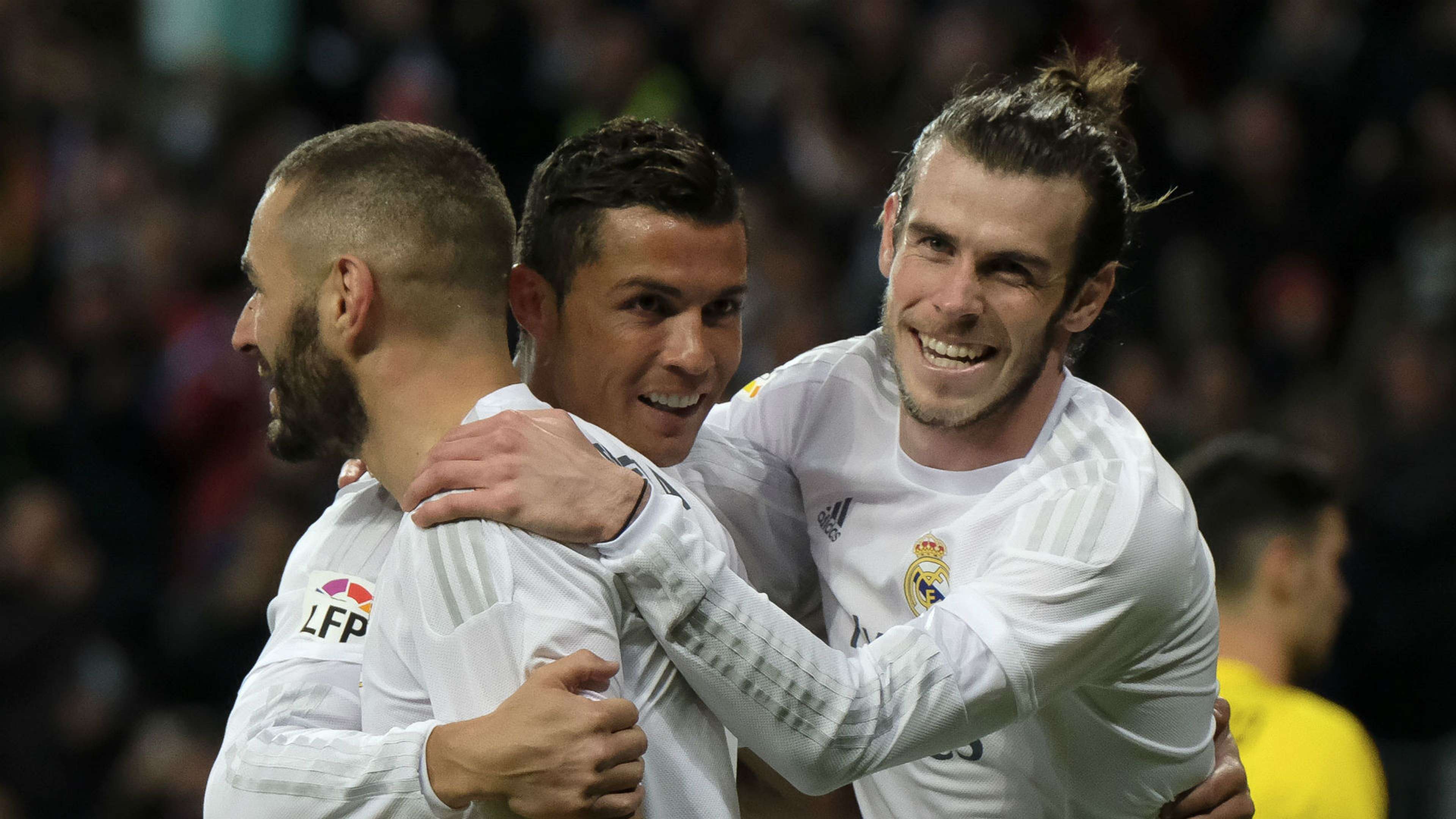 Karim Benzema Cristiano Ronaldo Gareth Bale BBC Real Madrid 20032016