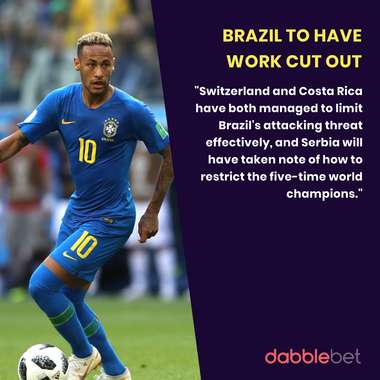 Serbia Brazil graphic