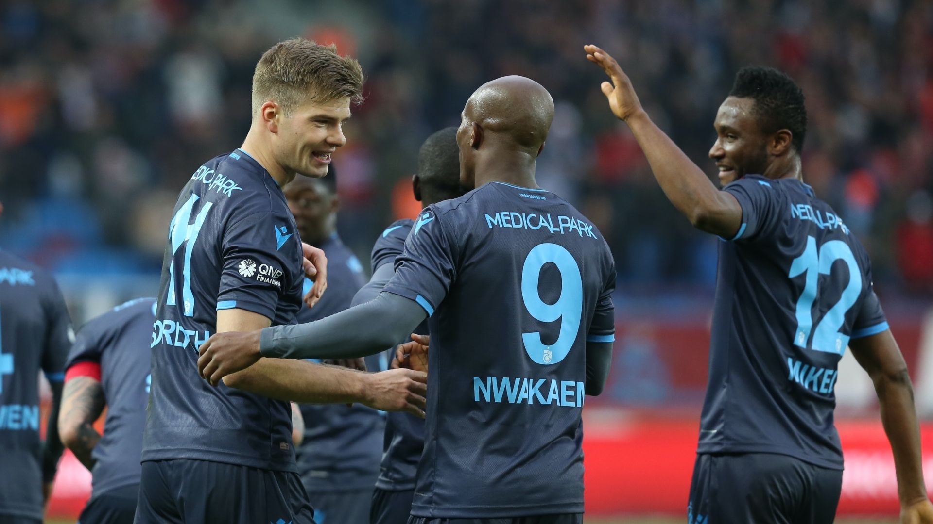 Trabzonspor goal celebration 19012020