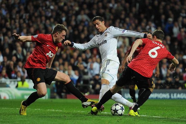 ronaldo, Evans, phil jones