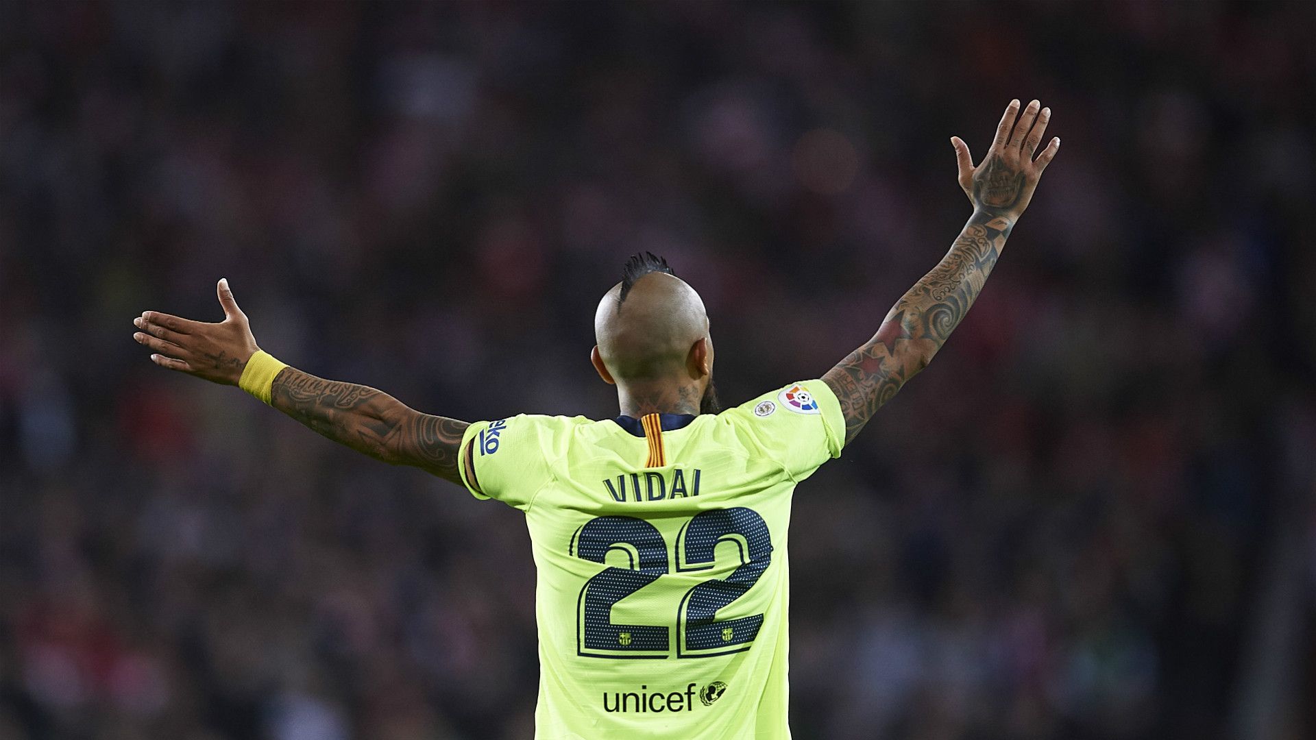 ARTURO VIDAL ATHLETIC CLUB BARCELONA LALIGA
