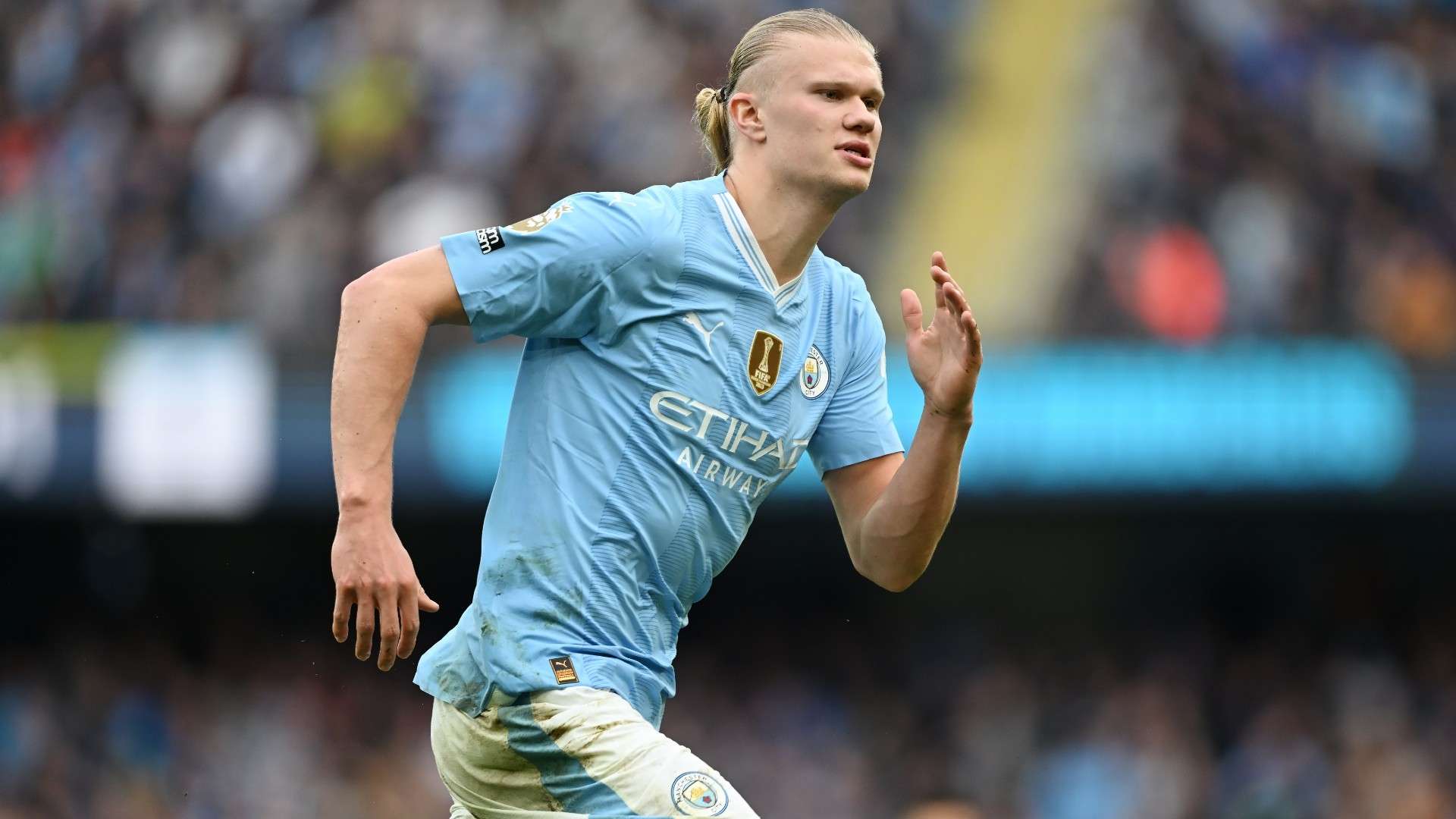 Erling Haaland of Manchester City