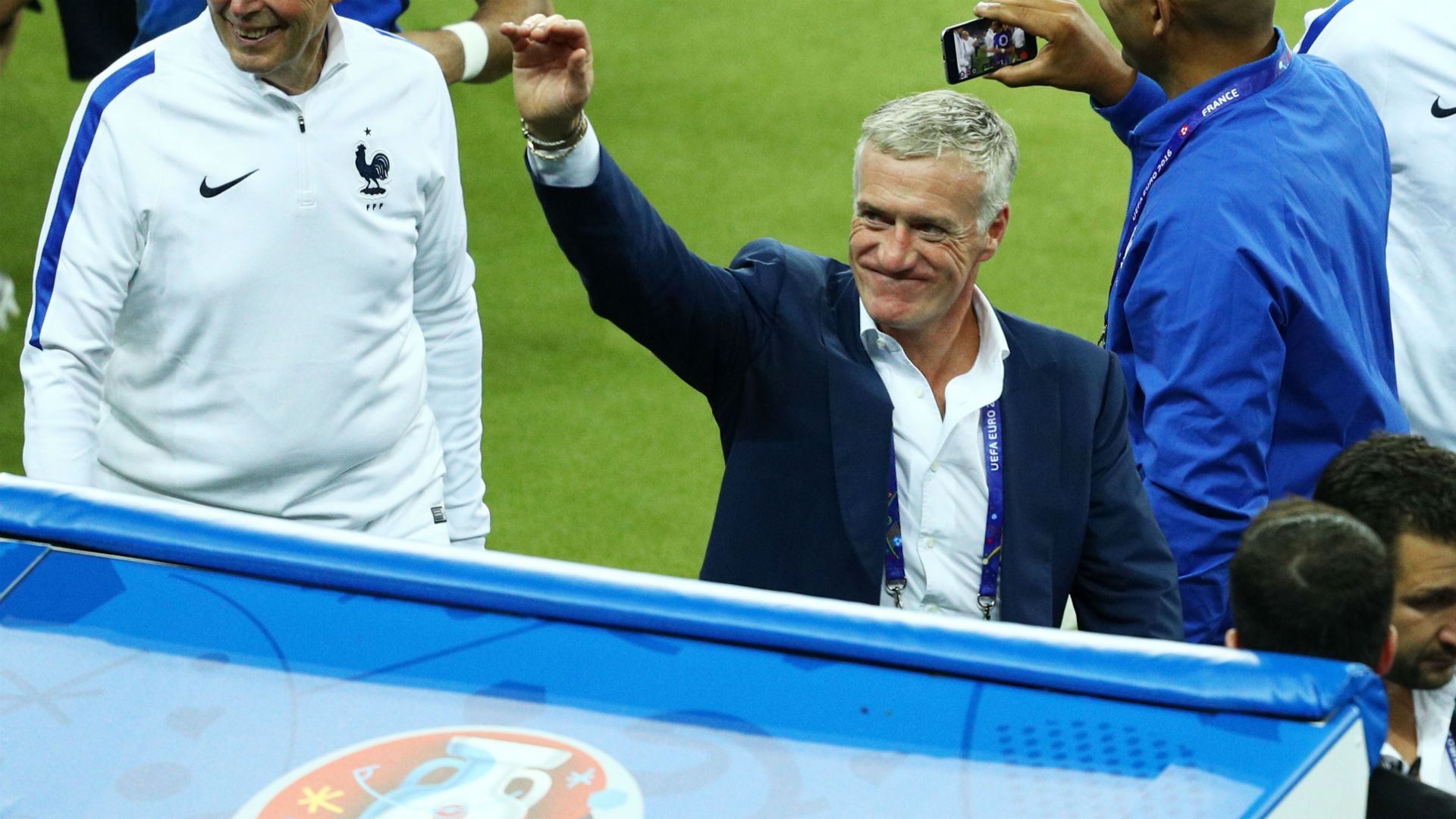 Didier Deschamps France Romania UEFA Euro 2016 10062016