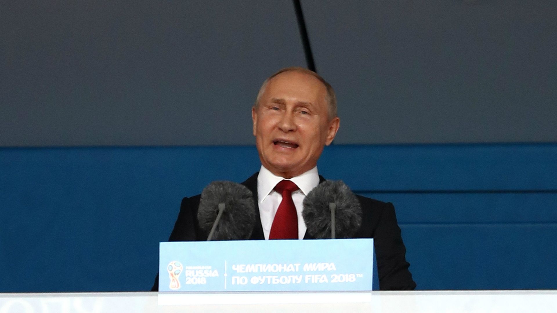 Wladimir Putin Russland WM 2018