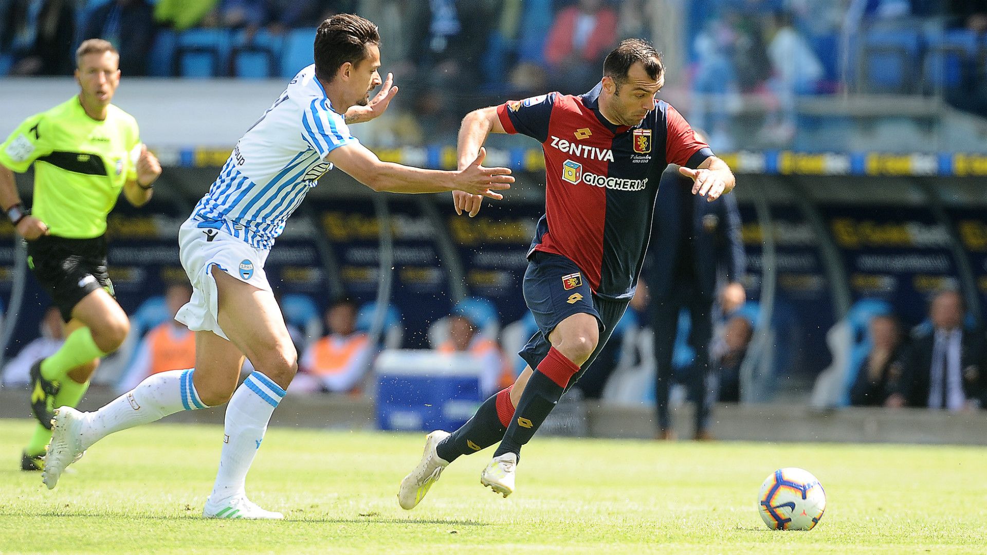 SPAL Genoa Felipe Pandev