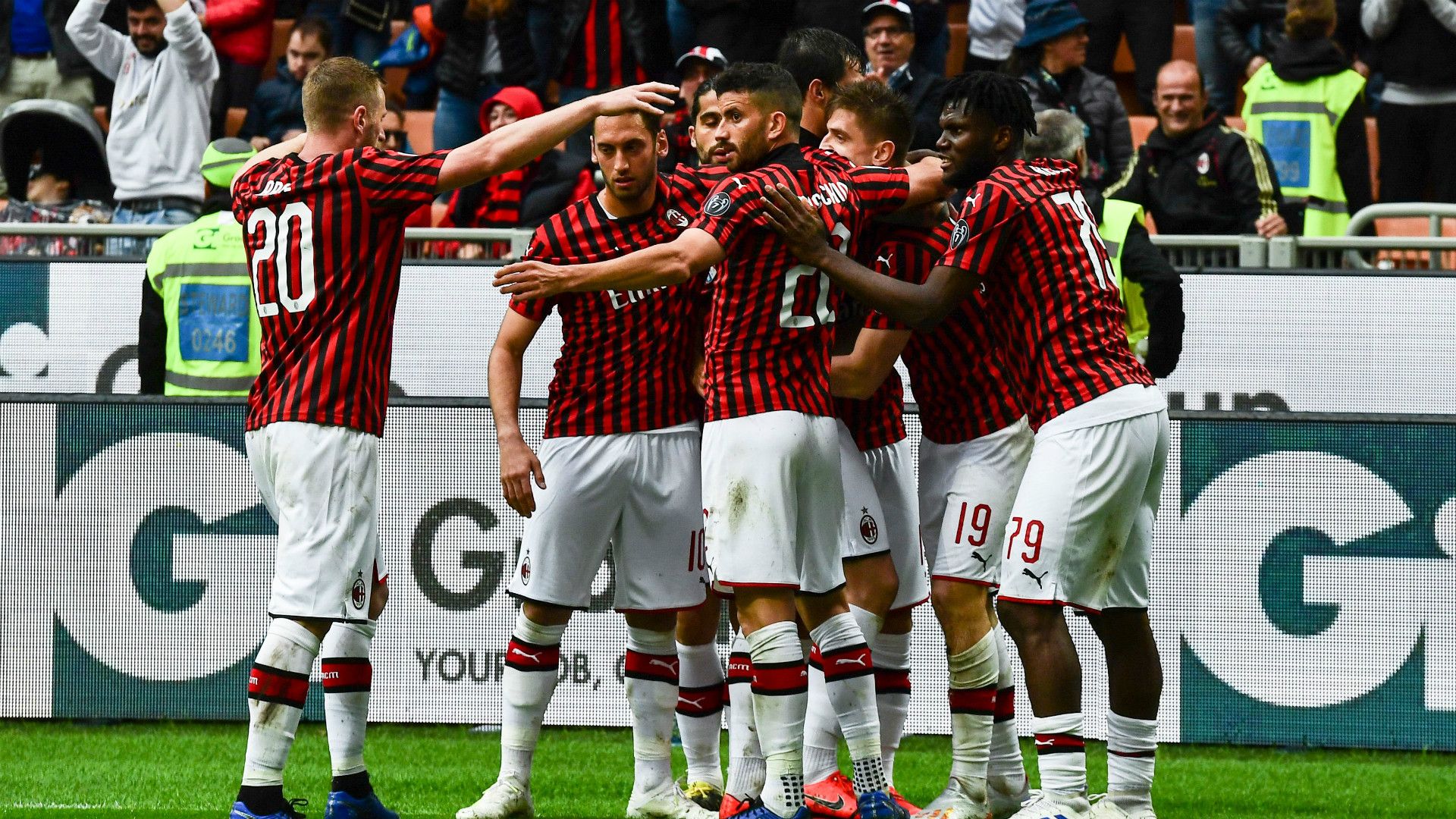 Milan celeb Frosinone