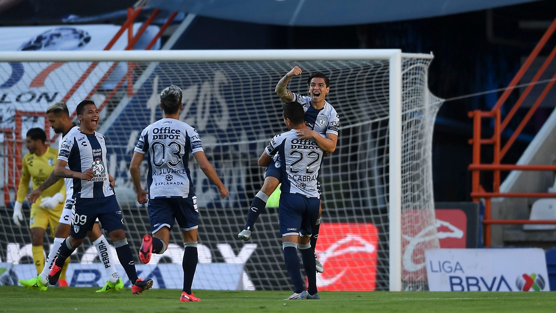 Pachuca vs Querétaro Guardianes 2020