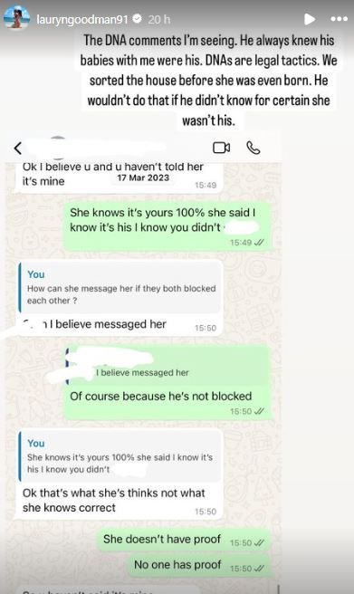 Lauryn Goodman Instagram