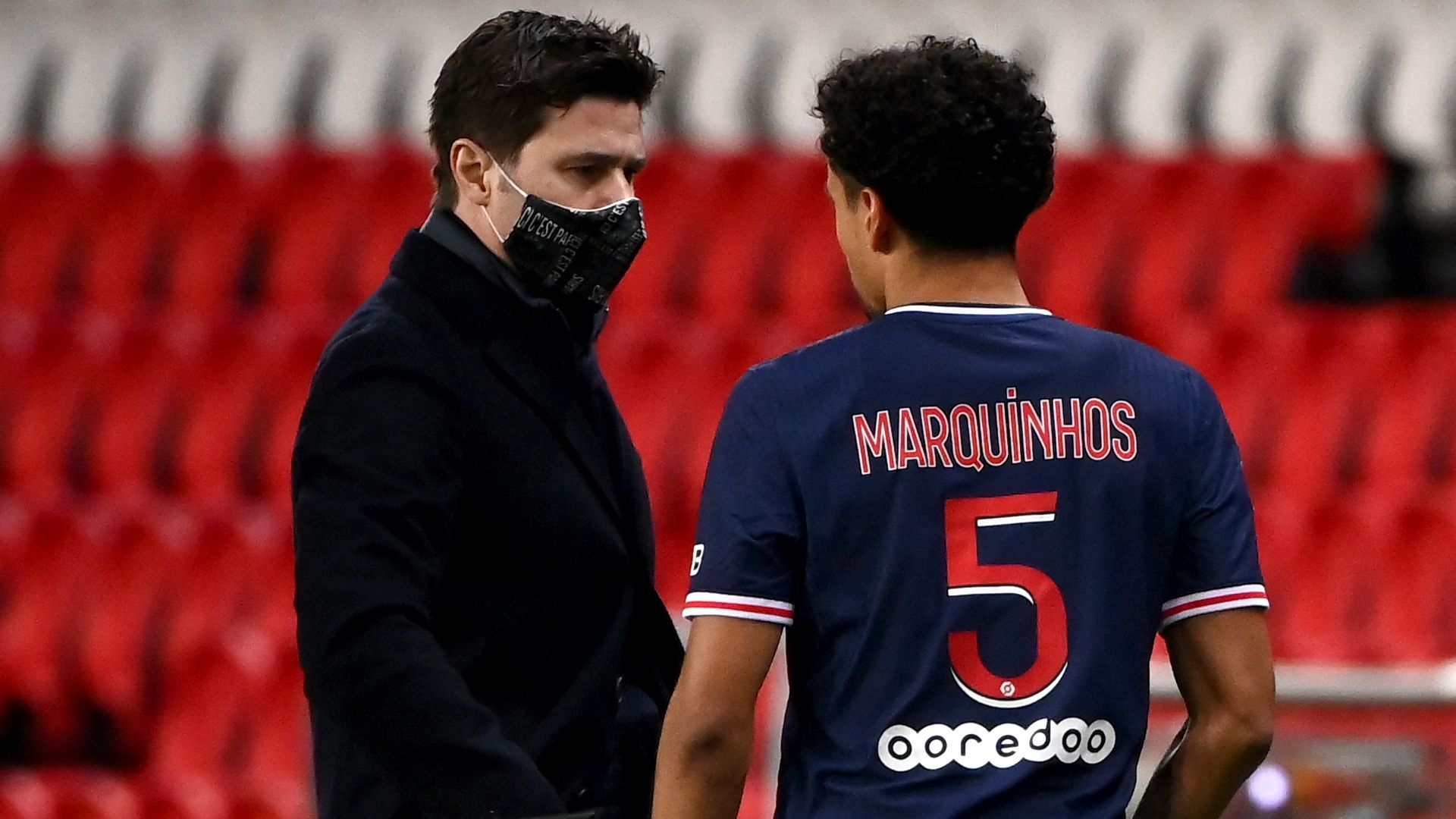Marquinhos Pochettino PSG Montpellier Ligue 1 22012021