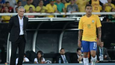 Tite Dudu Brasil vs Colombia amistoso 25 01 2017